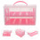 Clear Cake Box Mehrschichtige Cupcake Verpackung Display 8