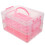 Clear Cake Box Mehrschichtige Cupcake Verpackung Display 4