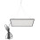 3 Sets Led Hanging Grow Lights Full Spectrum Dimmable Plug 10