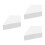 300 Pcs Paper Quilting Templates For Diy Patchwork Sewing Crafting 4