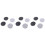 12 Pcs Porcelain Coaster Round Water Absorption Cup Mat 4