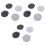 12 Pcs Porcelain Coaster Round Water Absorption Cup Mat 3