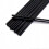 1000Pcs Black Plastic Drinking Straws Disposable Straight Party Straws for Tableware 4