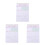3Pcs Undated Weekly Planner Portable Daily Organizer Notepad 4