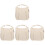 4Pcs Hook Design Large Makeup Bag For Cosmetic Storage 2