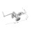 3Pcs Manual Meat Mincer And Sausage Stuffer Kitchen Tool Silver -5 2