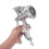 3Pcs Manual Meat Mincer And Sausage Stuffer Kitchen Tool Silver -5 4