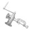 3Pcs Manual Meat Mincer And Sausage Stuffer Kitchen Tool Silver -5 11