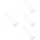 4Pcs Acrylic Bag Chain Replacement Hanging Ornament Decoration 8