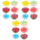 18 Pcs Artificial Dessert Display Models 5
