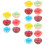 18 Pcs Artificial Dessert Display Models 8