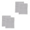 4 Pcs Watch Bracelet Ring Necklace Storage Packaging Bag 4