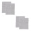 4 Pcs Watch Bracelet Ring Necklace Storage Packaging Bag 8