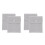 4 Pcs Watch Bracelet Ring Necklace Storage Packaging Bag 5
