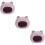 3Pcs Guinea Pig Hideout Ceramic House For Hamster Cage Accessory 11