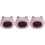 3Pcs Guinea Pig Hideout Ceramic House For Hamster Cage Accessory 6
