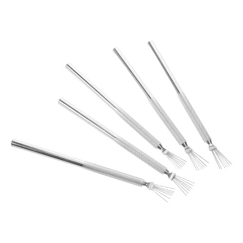 25Stk Silber Details Nail Art Tools 1