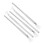 25Stk Silber Details Nail Art Tools 3