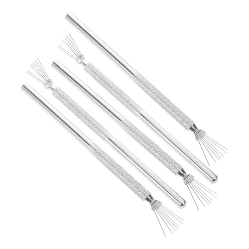 25Stk Silber Details Nail Art Tools 2