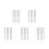 25Stk Silber Details Nail Art Tools 6