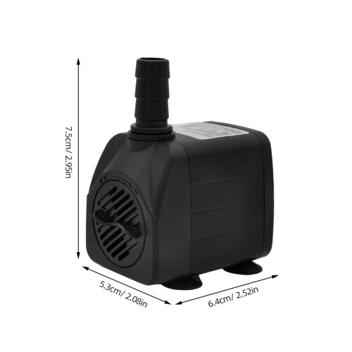 2Pcs 16W Submersible Water Pump For Fish Tank With Plug 1