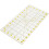 5Pcs Plastic Quilting Ruler With Non-Slip Surface For Precision Sewing 3
