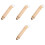 4Pcs Replacement Saucepan Handle Wooden For Milk Pan Cookware 5