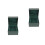 2Pcs Clamshell Watch Storage Box Display Case 7