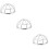 3Pcs Fire Sprinkler Protector Bracket Screw Type Cage Cover 11