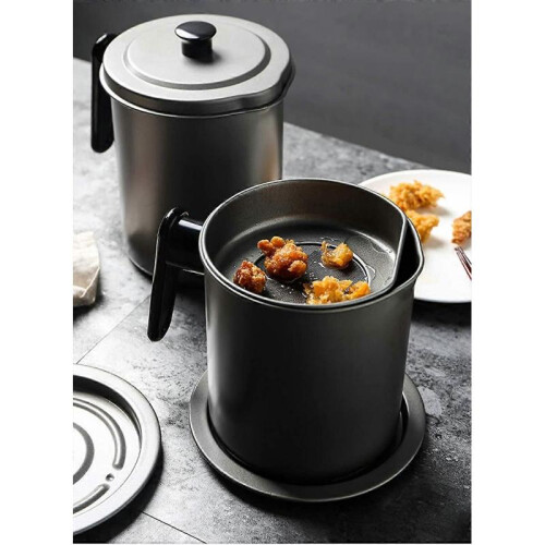 Stainless steel oil filter pot 1
