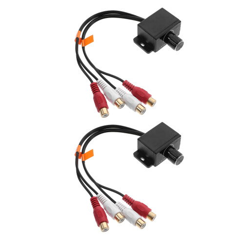 6 Pcs Universal Car RCA Audio Amplifier With Volume Control