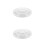 2Pièces Membranes Silicone Anti-Reflux Transparent 8