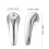 20 Pcs Faucet Handle Replacement Sink Knob Hot Cold Switch 11