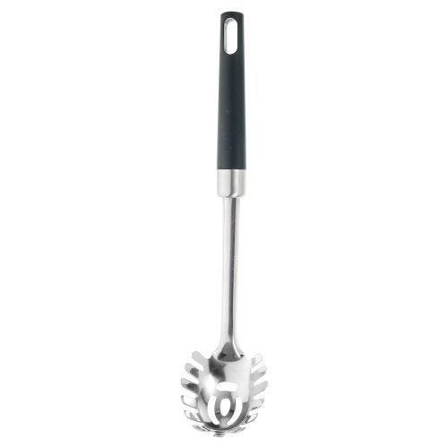 Stainless Steel Pasta Server With Vacuum Ergonomic Handle 2