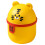 3Pcs Plastic Trash Can Storage Bin Desktop Garbage Container Home Use 2