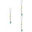 3Pcs Lotus Flower Agate Phone Chain Charm Strap Decor 8