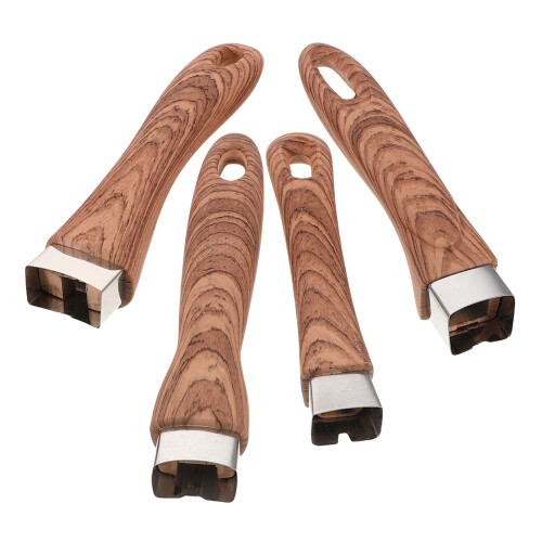 16 Pcs Universal Wooden Pot Handle Replacement For Non-Stick Cookware 2