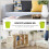 4 Pcs Creative Tabletop Trash Can With Lid Small Flower Pot Waste Bin 11