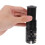 2Pièces Rallonge Guidon Aluminium Noir Renforcé 6