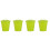 4 Pcs Creative Tabletop Trash Can With Lid Small Flower Pot Waste Bin 5