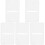 5Pcs Pattern Template Card Holder Passport Stencil 4