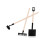 1:12 Scale Miniature Rake & Shovel 9.5cm Black 12