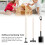 1:12 Scale Miniature Rake & Shovel 9.5cm Black 4