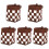 5Pcs Multi-Function Detachable Front Bike Basket Felt Riding Equipment 4