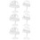 6 Pcs Creative Hat Storage Rack Display Stand For Store 8