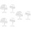 6 Pcs Creative Hat Storage Rack Display Stand For Store 7