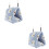 2Pcs Hedgehog Sleeping House Hamster Warm Bed Squirrel Resting Place 8