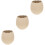 3Pcs Shaped Bowl For Dessert And Ice Cream Storage 5