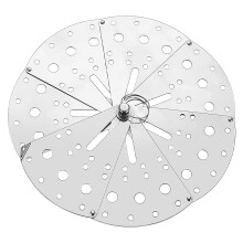 2 Pcs Adjustable Stainless Steel Anti-Spill Cover