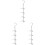 3Pcs Handbag Hanger Rotation 4-Layer Bag Holder Hook 4